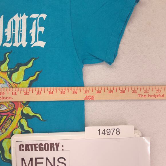 Sublime Band Short Sleeve Crew Neck Graphic T Shirt Mens Size Small S Blue - Picture 7 of 9